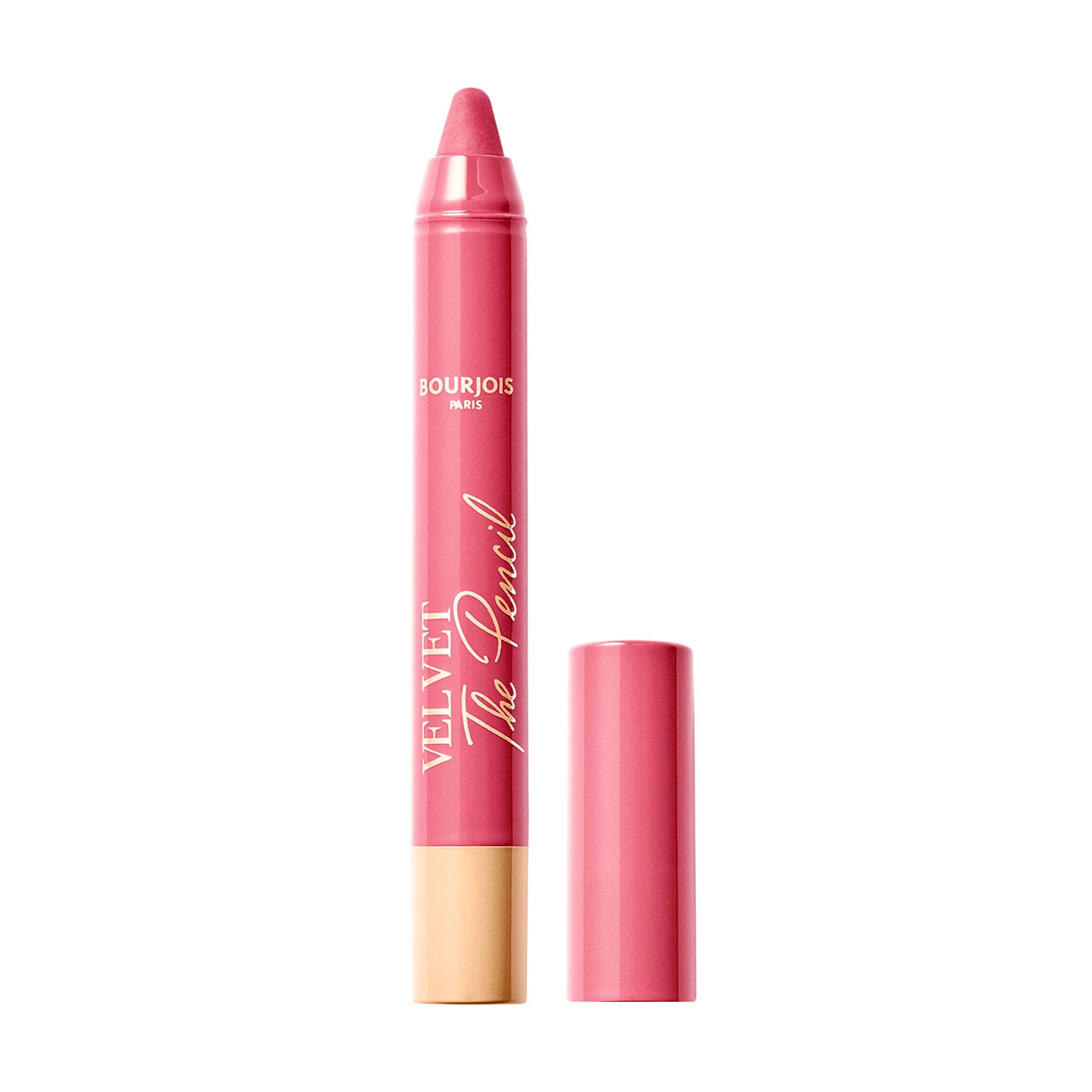 Матова помада-олівець для губ Bourjois Velvet The Pencil Lipstick 02 Amou-Rose, 1.8 г