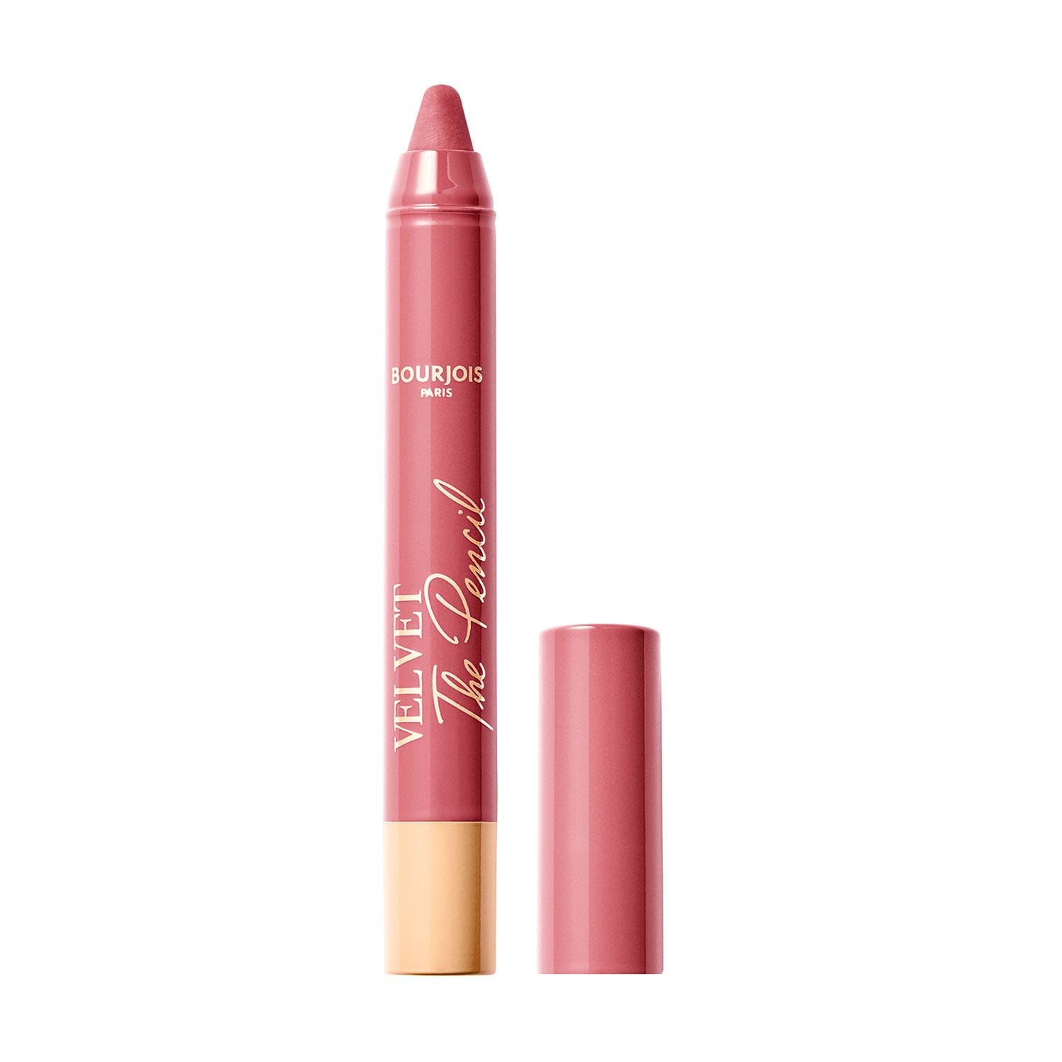 Матова помада-олівець для губ Bourjois Velvet The Pencil Lipstick 03 In Mauve Again, 1.8 г